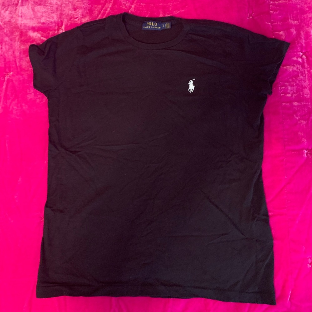 BLACK POLO RALPH LAUREN TEE
